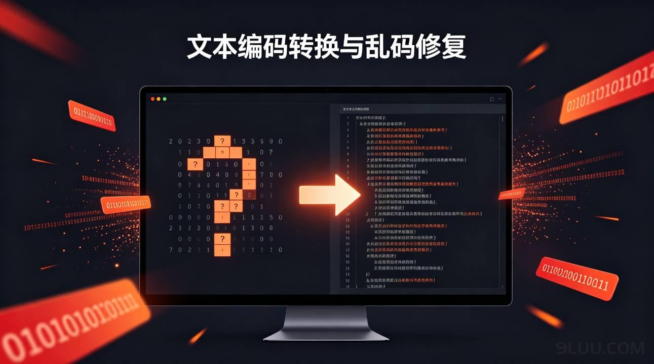 文本编码转换与乱码修复 文本编码转换与乱码修复